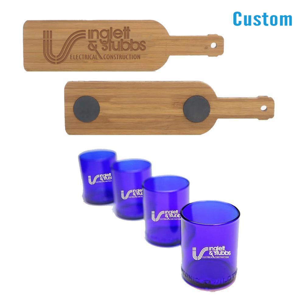 12 oz 4 Pack of Cobalt Glasses