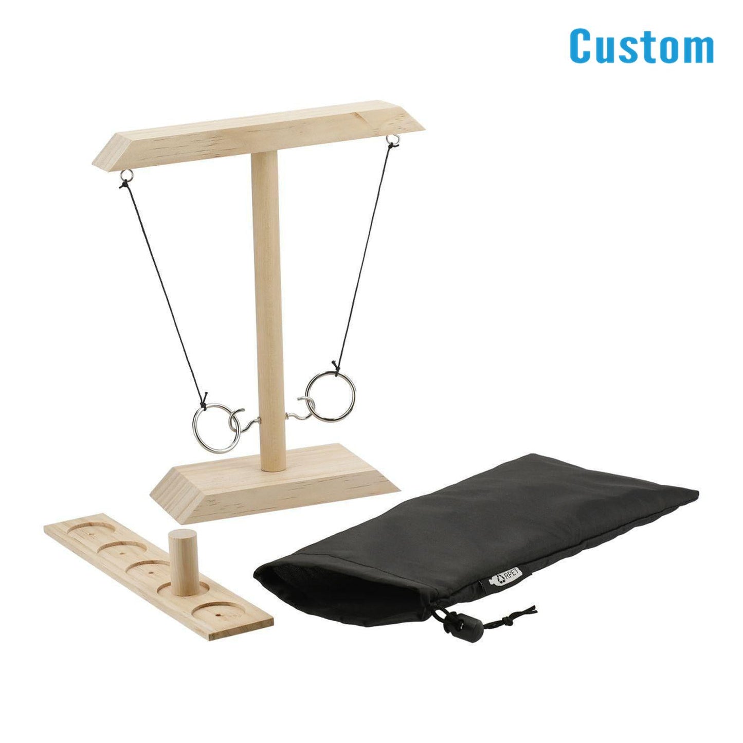 Wooden Ring Toss Game