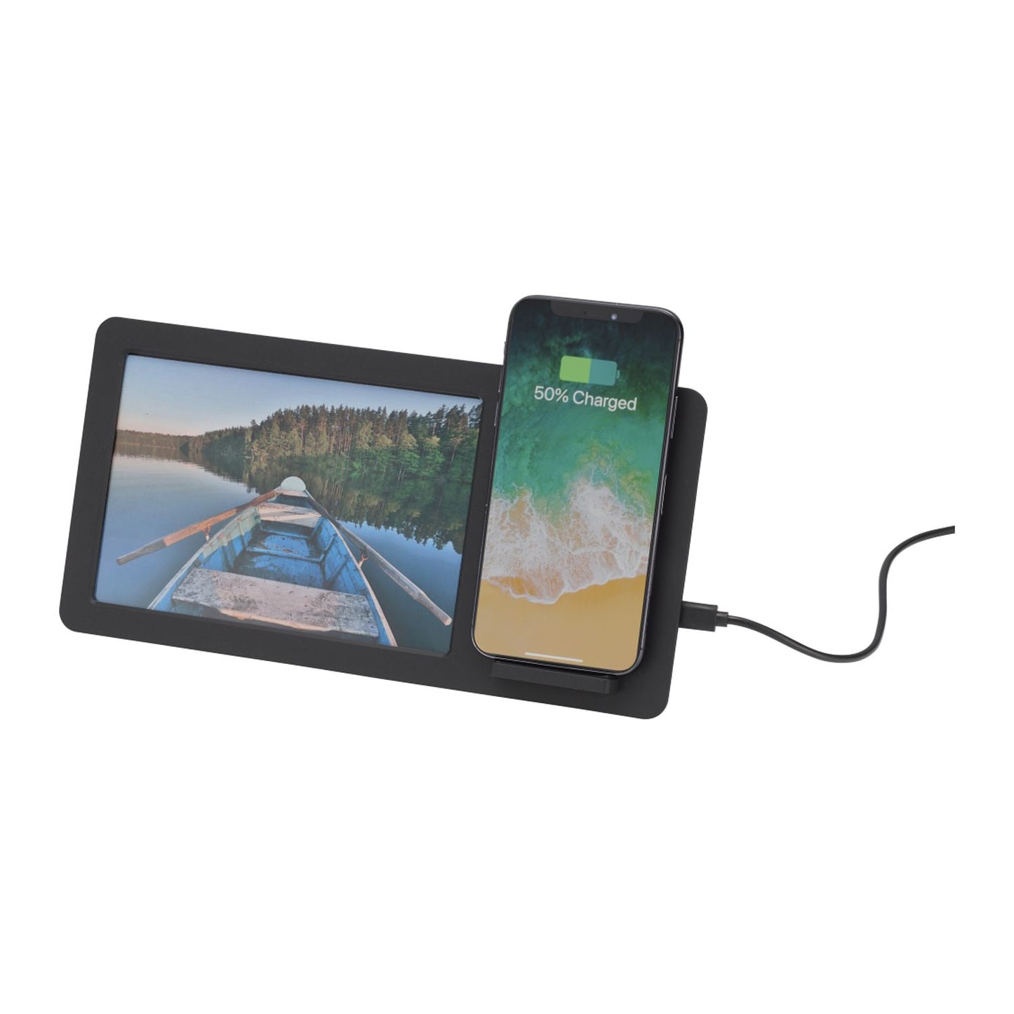 Glimpse Photo Frame with Wireless Charging Pad