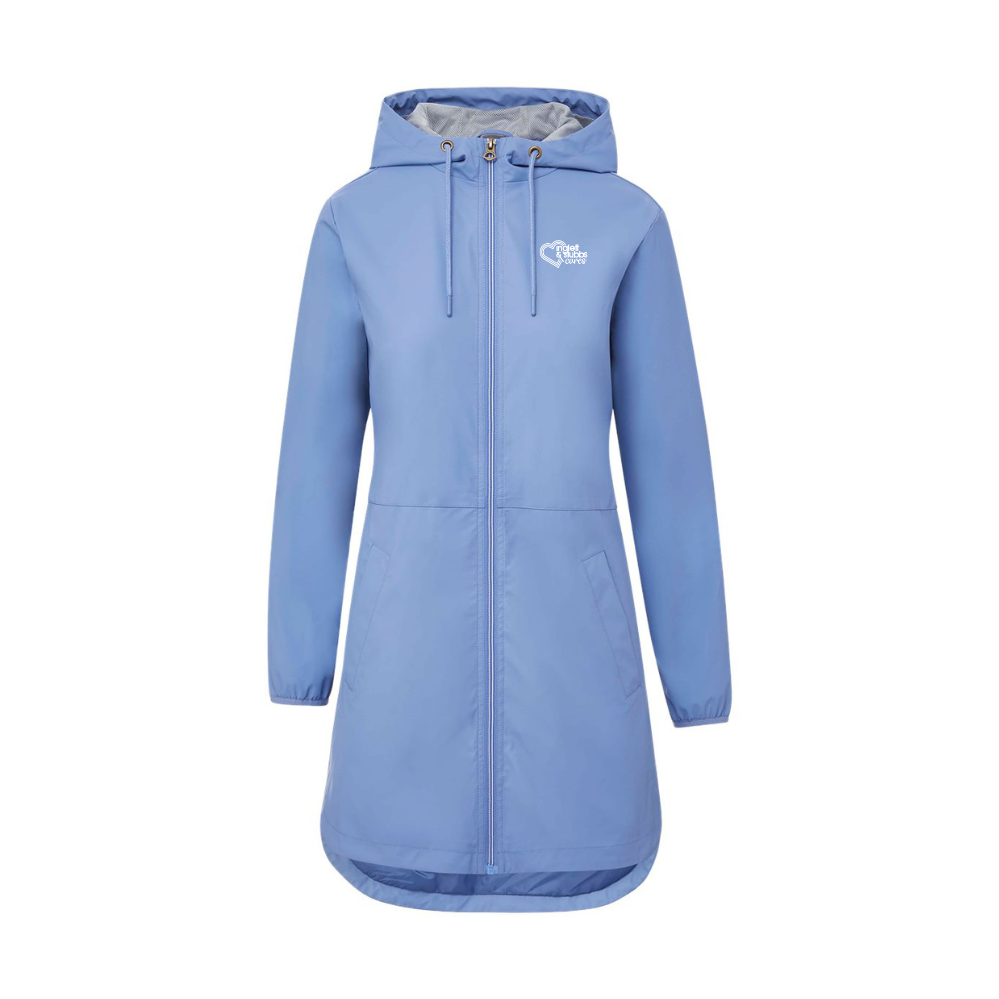 I&S Cares Women's Vintage Hooded Rain Jacket
