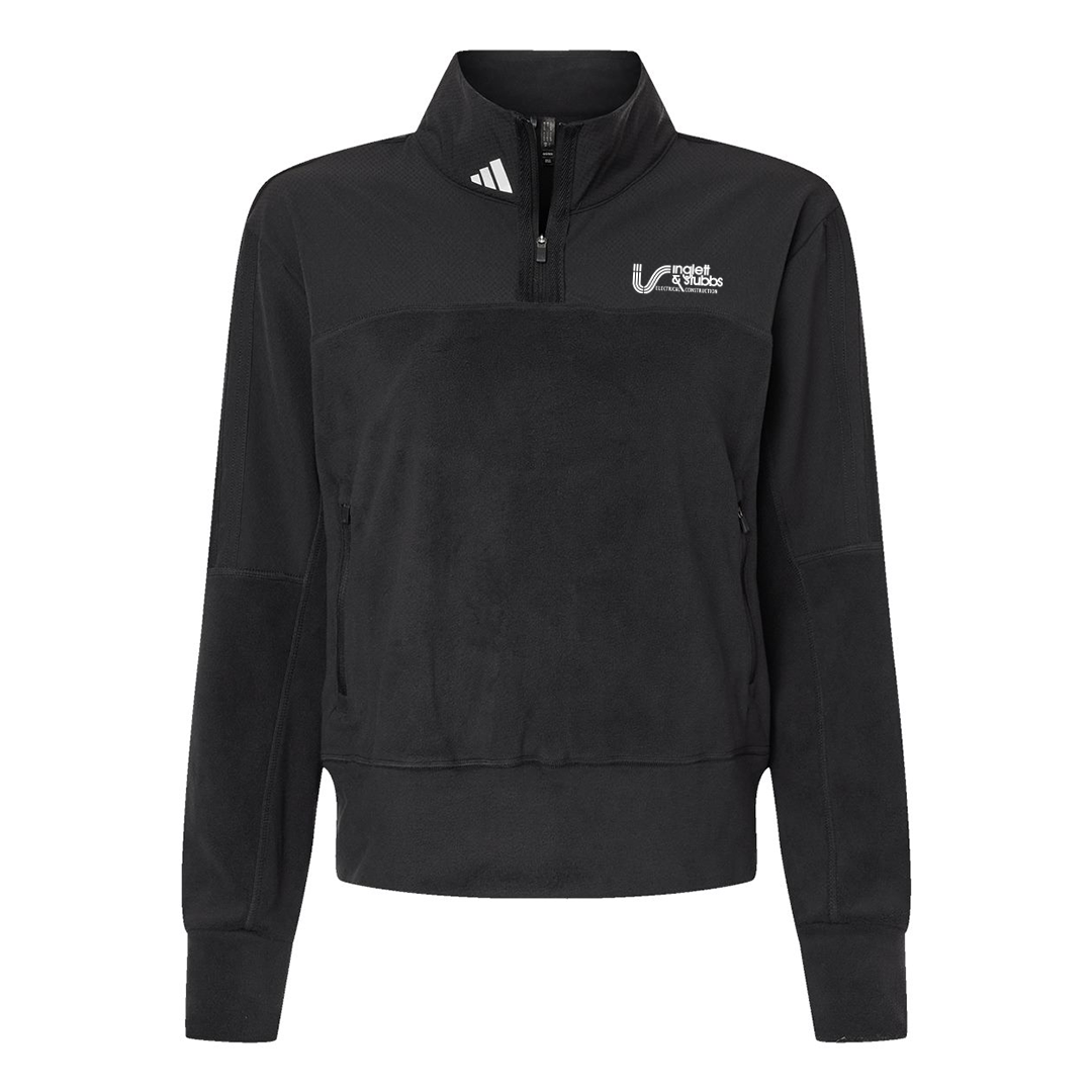 Inglett Adidas Women's Fleece Quarter-Zip Pullover