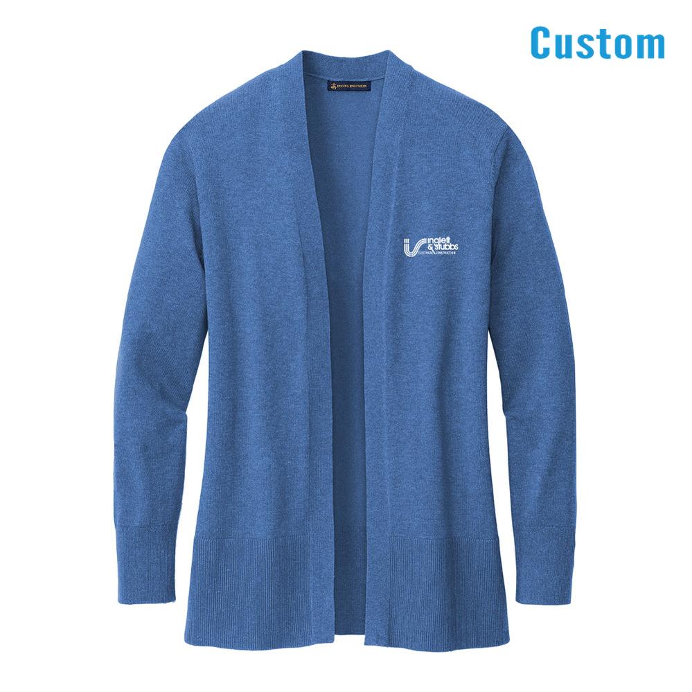 Brooks Brothers Women's Cotton Stretch Long Cardigan Sweater