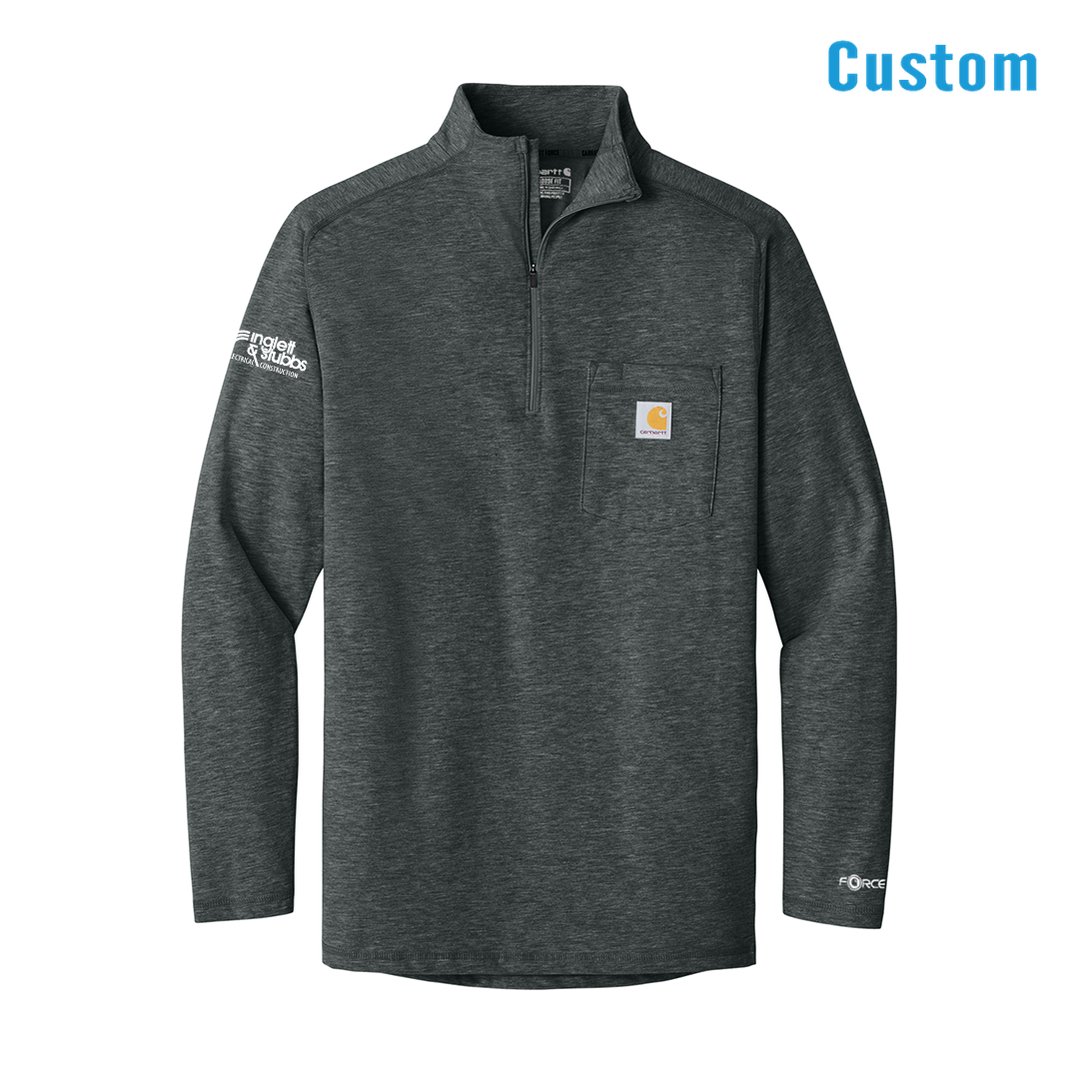 Inglett & Stubbs Carhartt 1/4 Zip Long Sleeve
