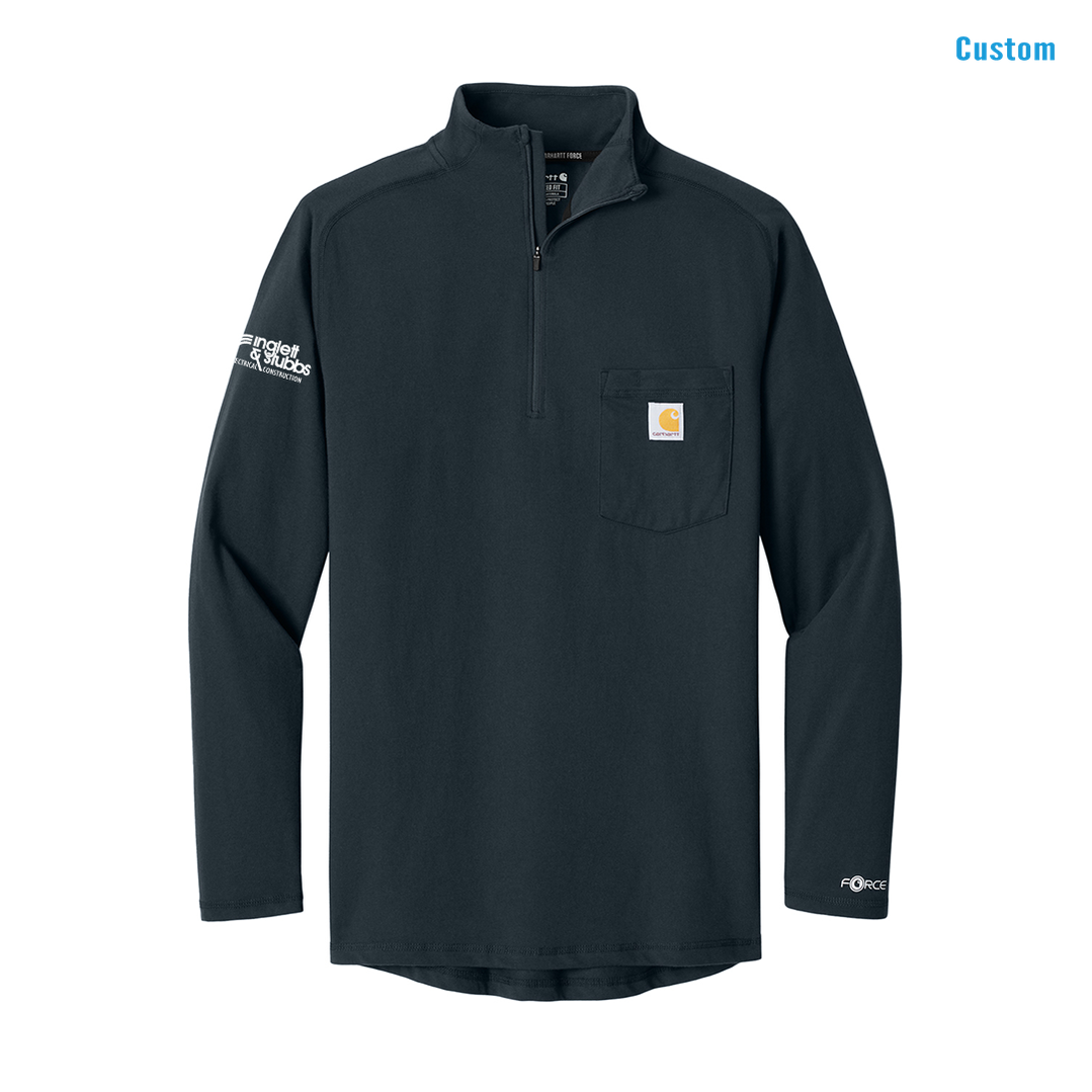 Inglett & Stubbs Carhartt 1/4 Zip Long Sleeve