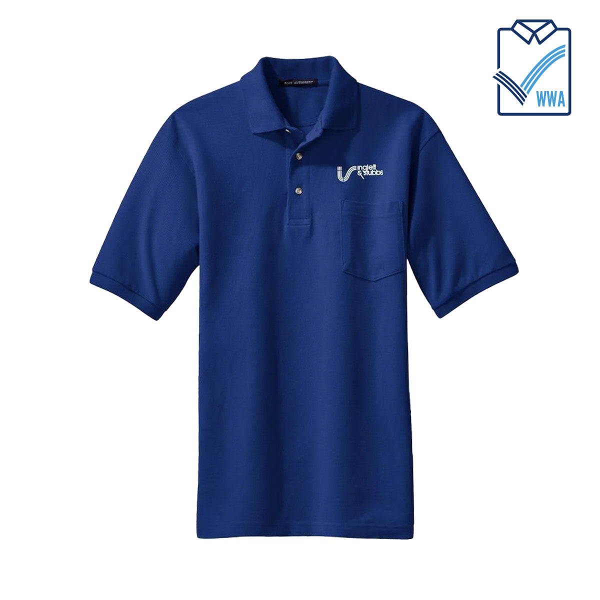 Cotton Pique Polo with Pocket - WWA
