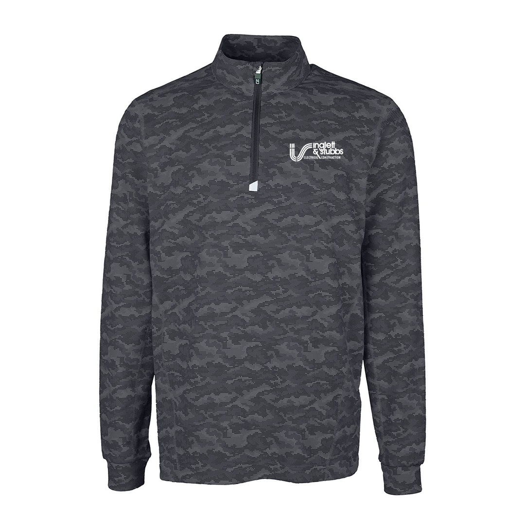 Inglett Cutter & Buck Eco Camo Print Qaurter Zip