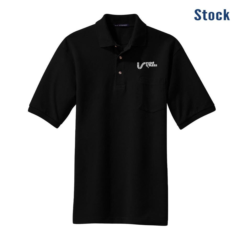 Cotton Pique Polo with Pocket-WWA