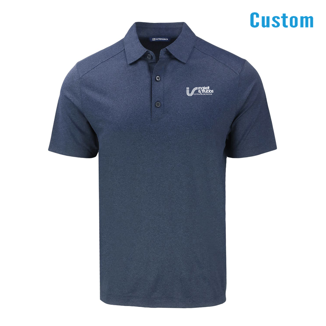 I&S Eco Stretch Recycled Mens Short Sleeve Polo