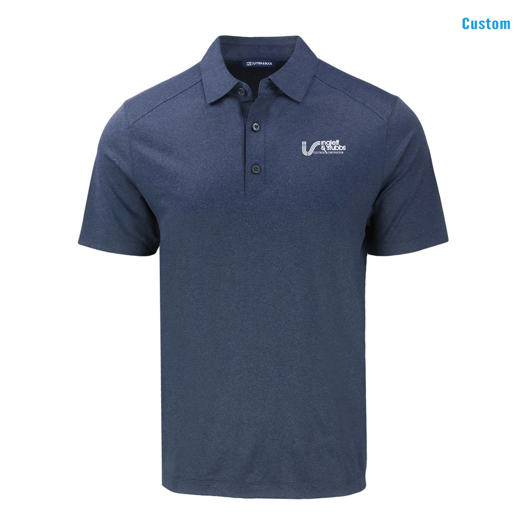 I&S Eco Stretch Recycled Mens Short Sleeve Polo