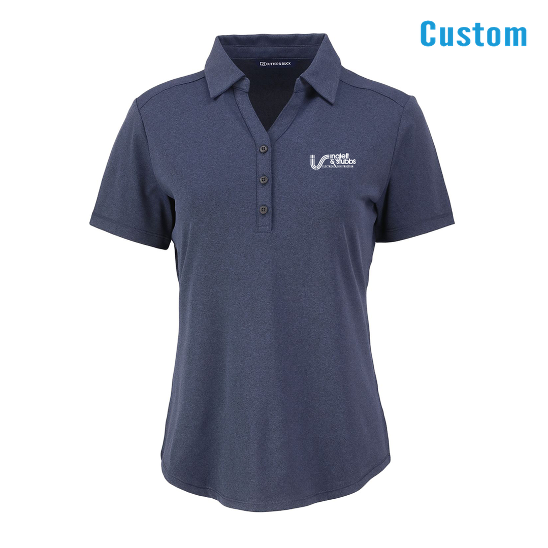 I&S Eco Stretch Recycled Womens Short Sleeve Polo