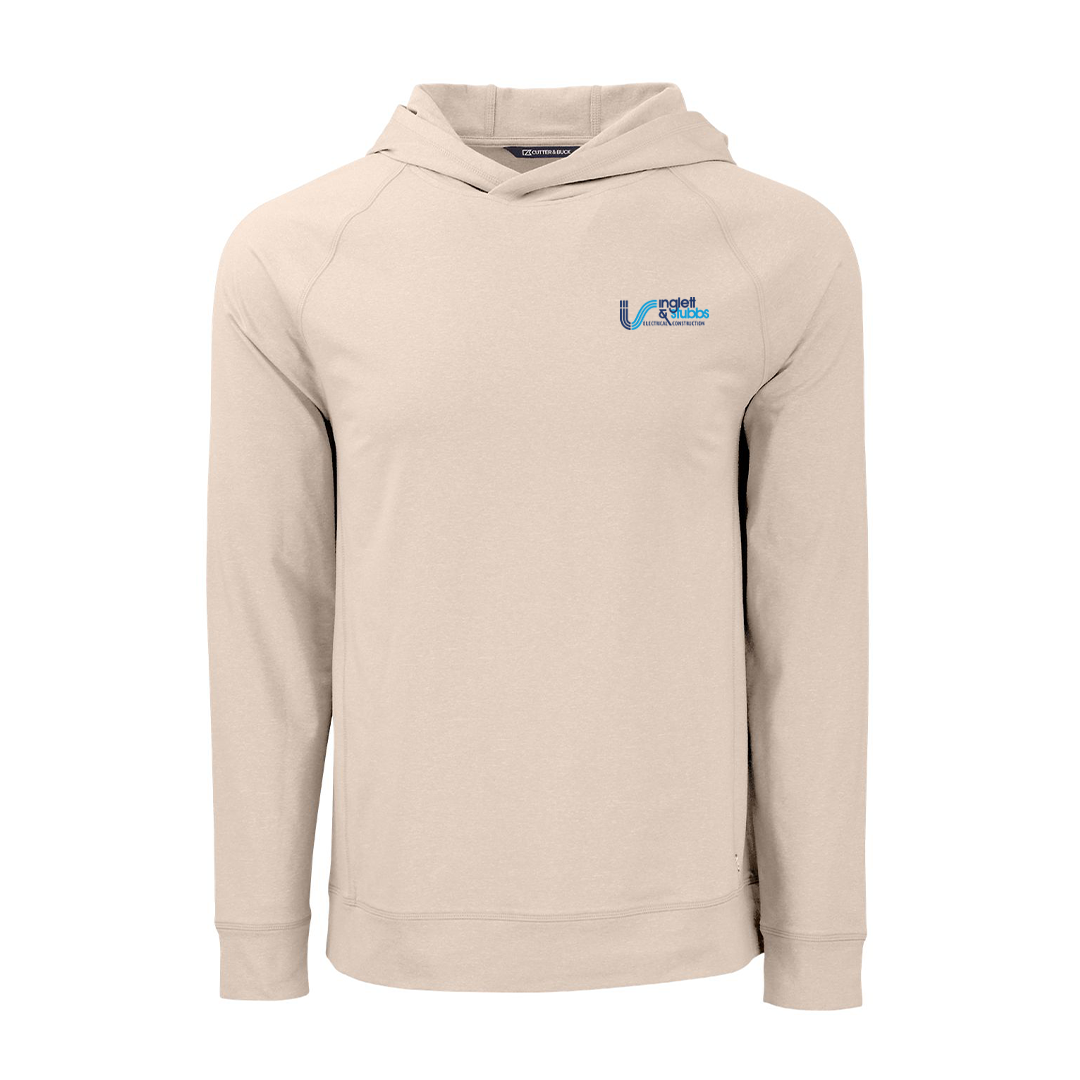 I&S Knit Recycled Mens Heathered Hooded Pullover