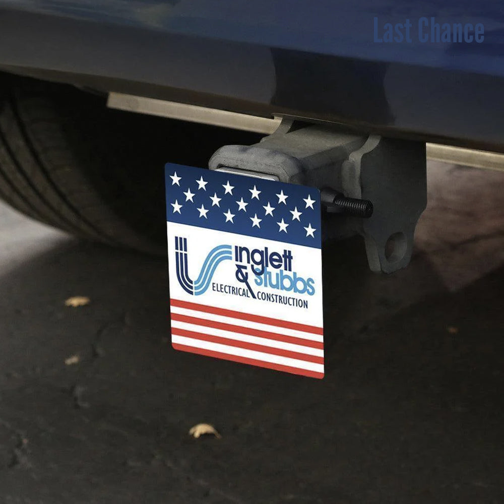I&S USA Metal Trailer Hitch Cover