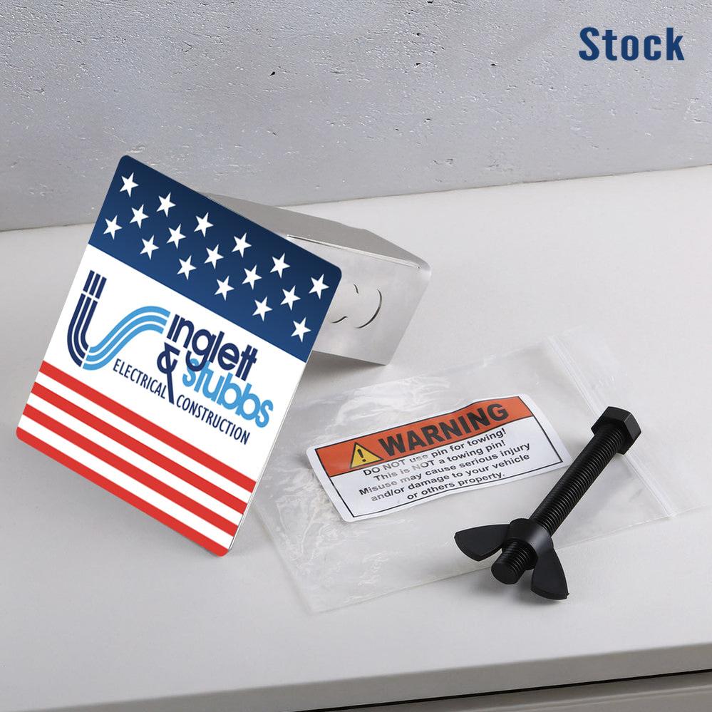 I&S USA Metal Trailer Hitch Cover