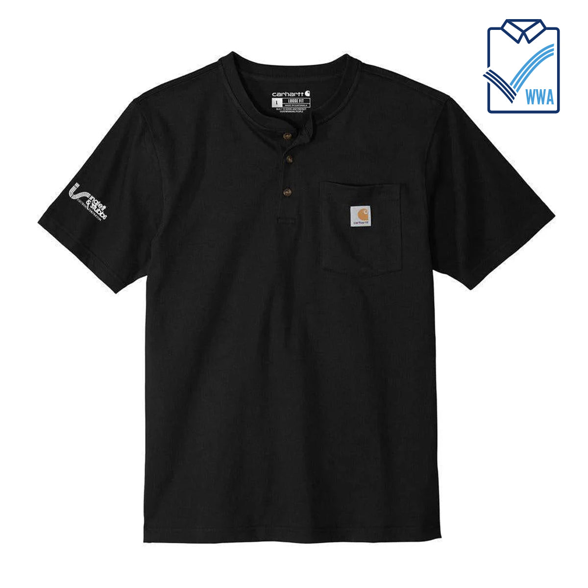 Inglett & Stubbs Carhartt Henley T-Shirt- WWA