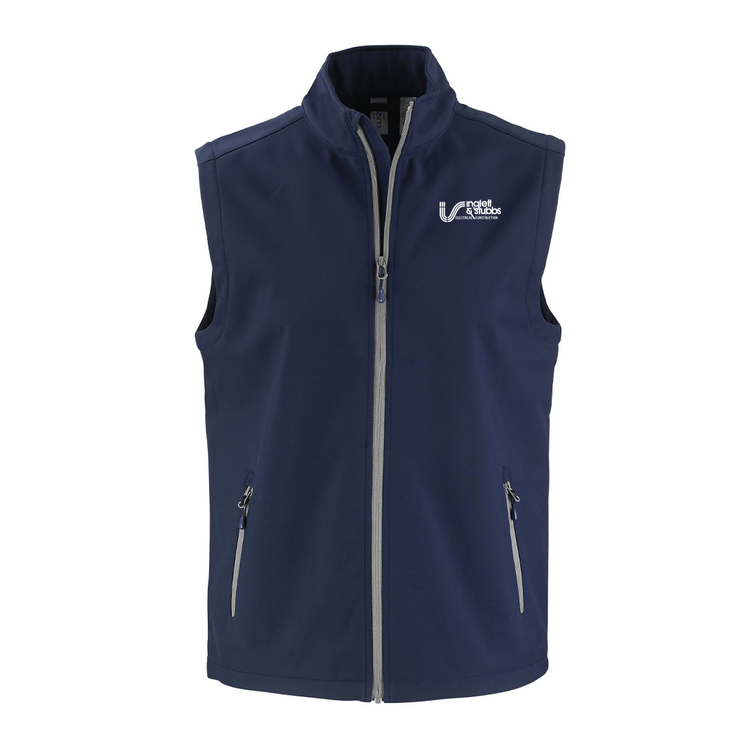 Inglett & Stubbs Full Zip Mens Softshell Vest