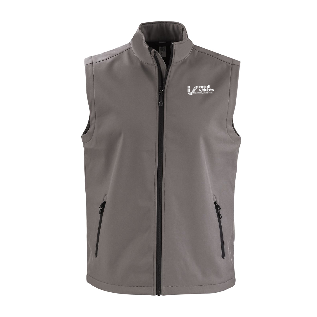Inglett & Stubbs Full Zip Mens Softshell Vest