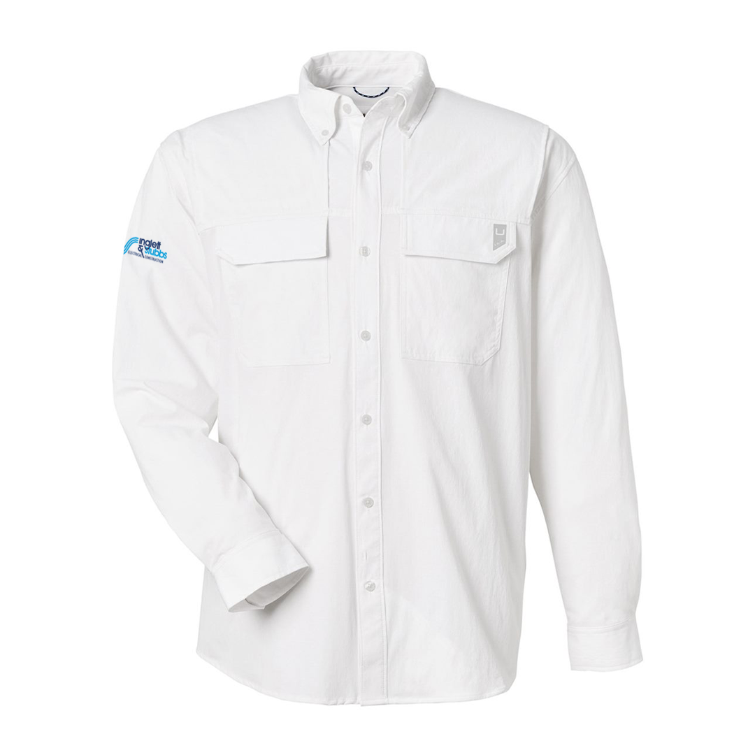 Inglett Men's HUK Double Pocket Fishing Shirt