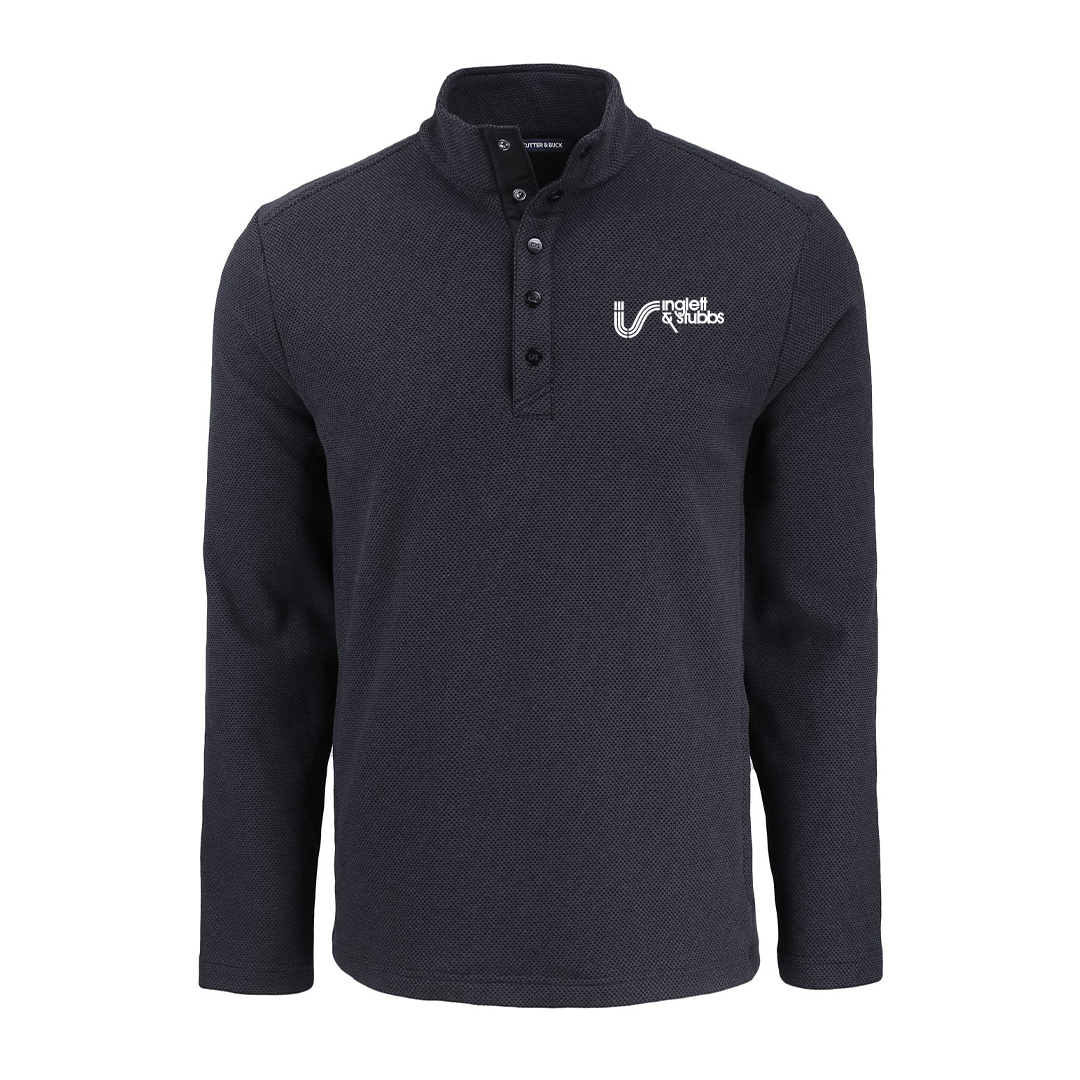 Inglett Men's Recycled Fleece Snap Pullover