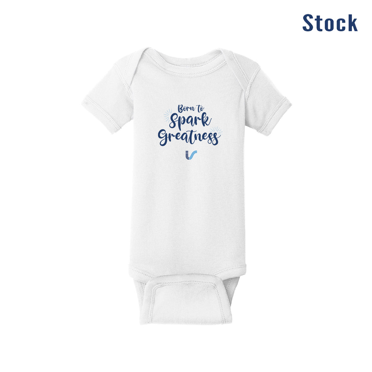 I&S Born to Spark Greatness Baby Onesie