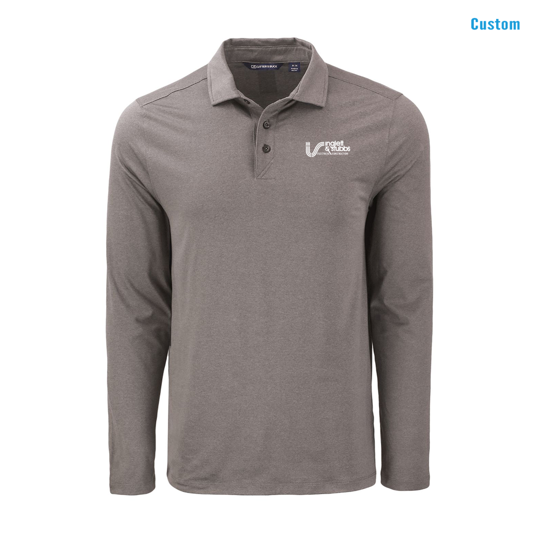 Inglett & Stubbs Recycled Mens Long Sleeve Polo