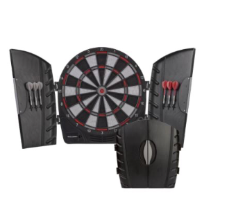 Electronic Dartboard Cabinet Set