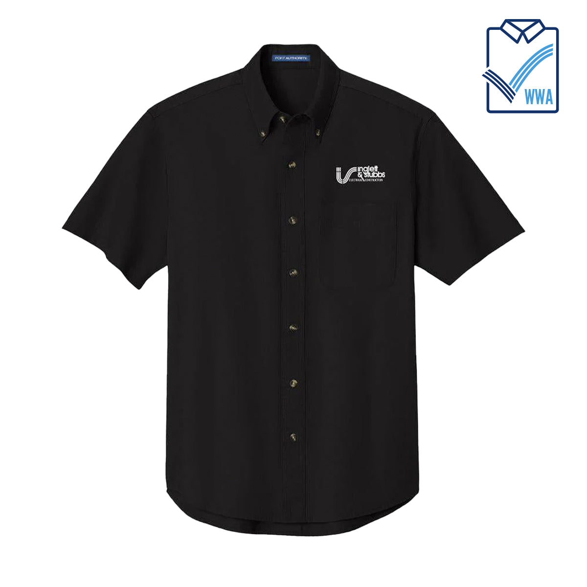 Short Sleeve Twill Shirt- WWA