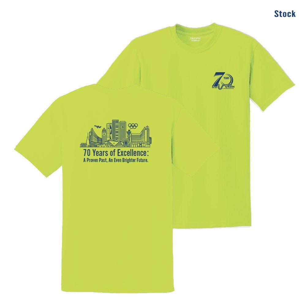 70th Skyline Ultra Cotton 100% US Cotton T-Shirt
