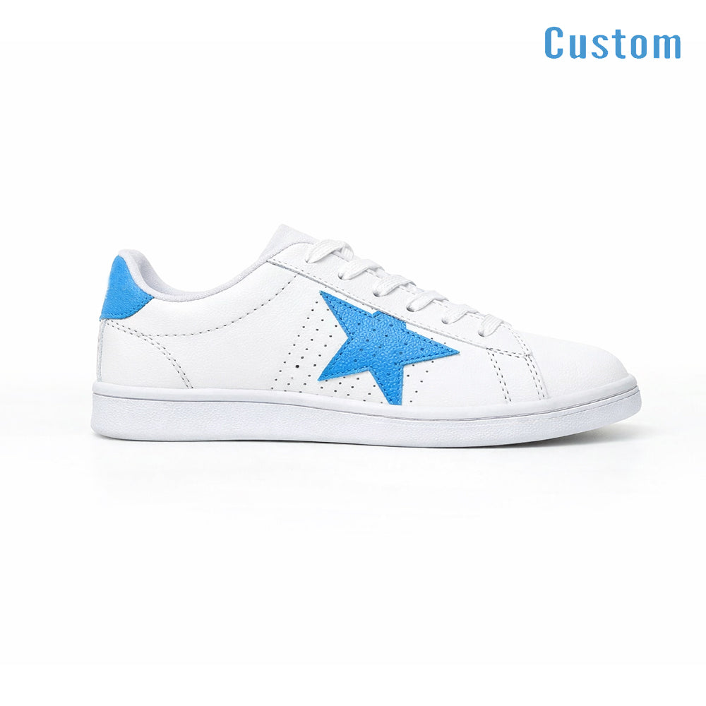 Inglett & Stubbs Light Blue Star Sneakers