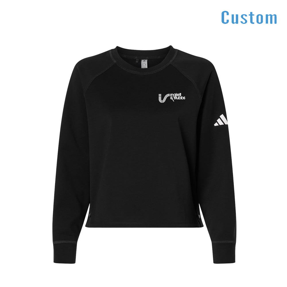 Women's Beyond Side-Snap Crewneck Sweatshirt