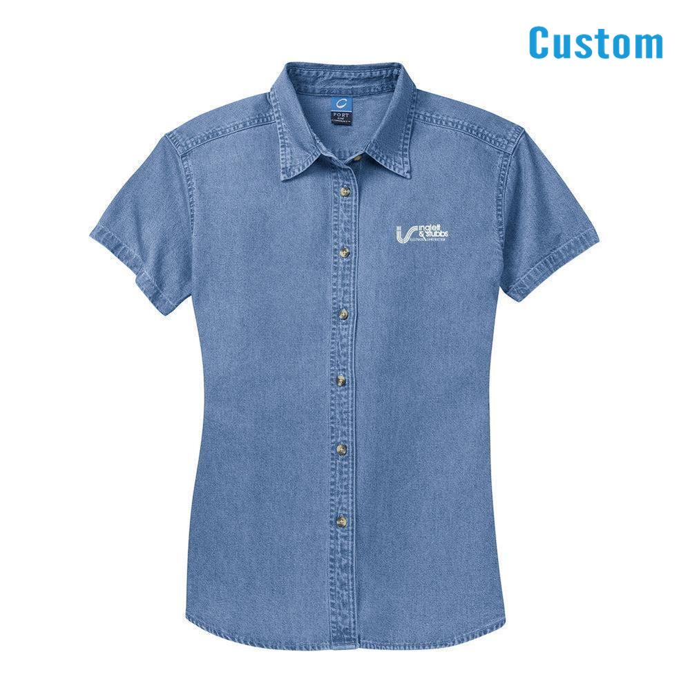 I&S Women's 100% Cotton Denim Shirt- WWA