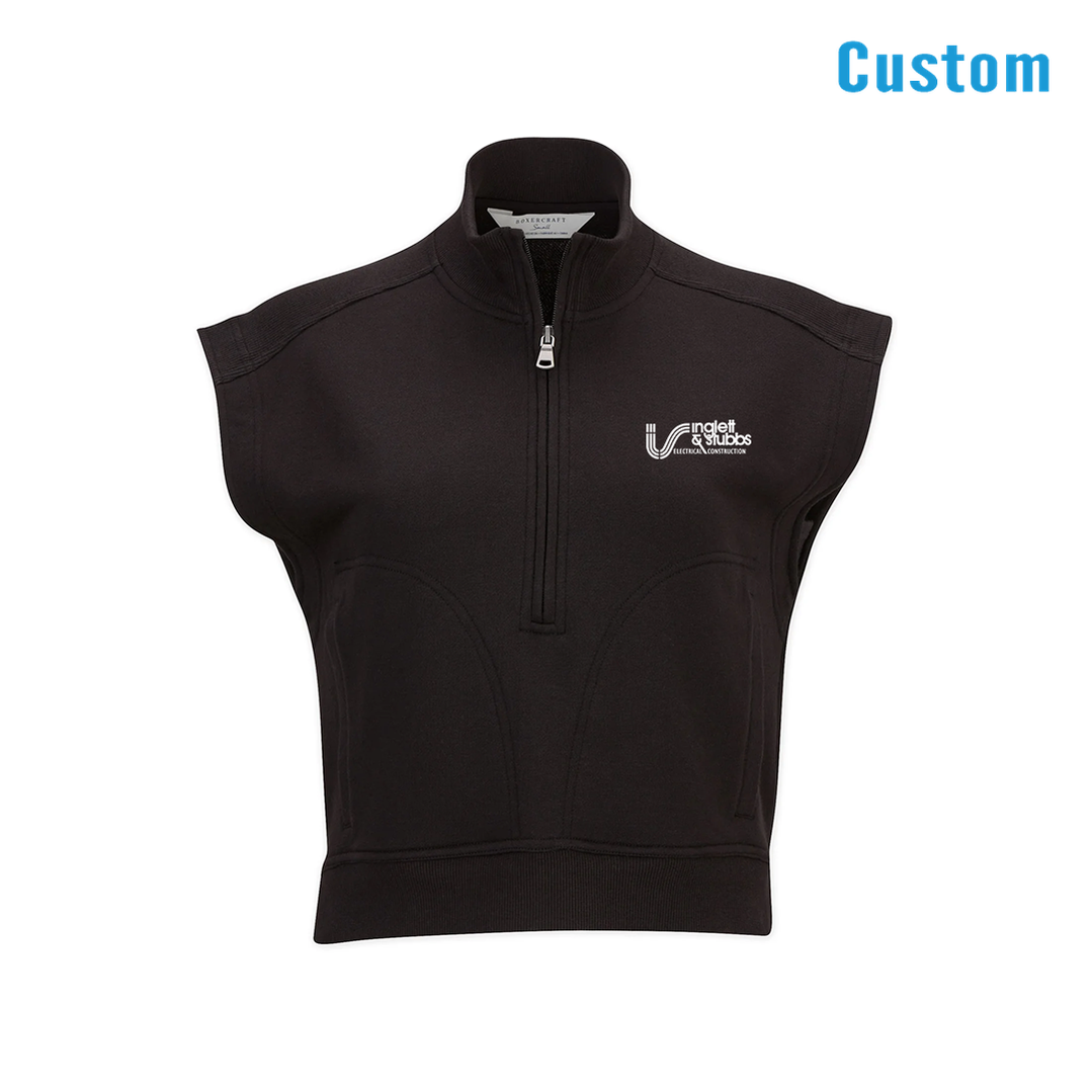 Inglett & Stubbs Women's Terry Half Zip