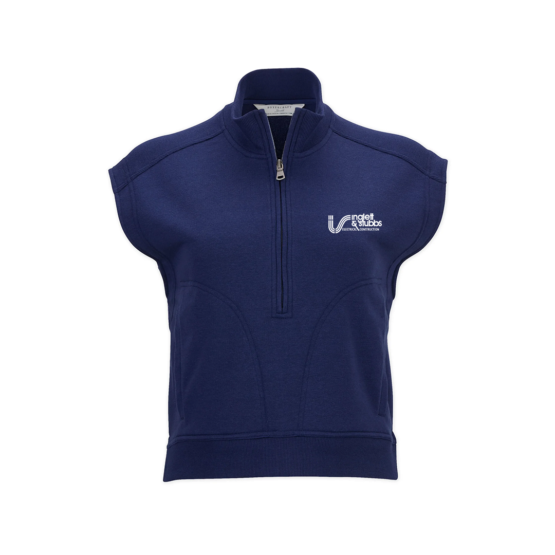 Inglett & Stubbs Women's Terry Half Zip
