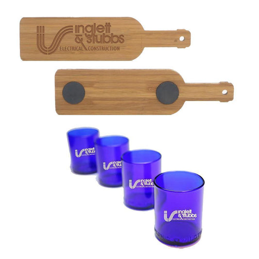 12 oz 4 Pack of Cobalt Glasses