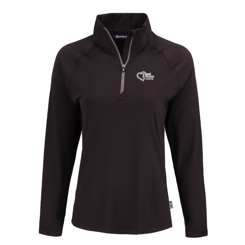 I&S Cares Cutter & Buck Coastline Ladies 1/4 Zip