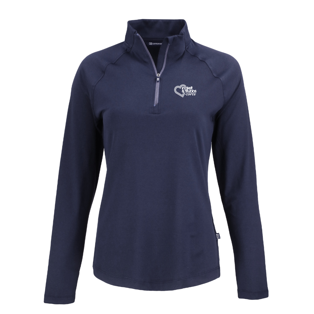 I&S Cares Cutter & Buck Coastline Ladies 1/4 Zip