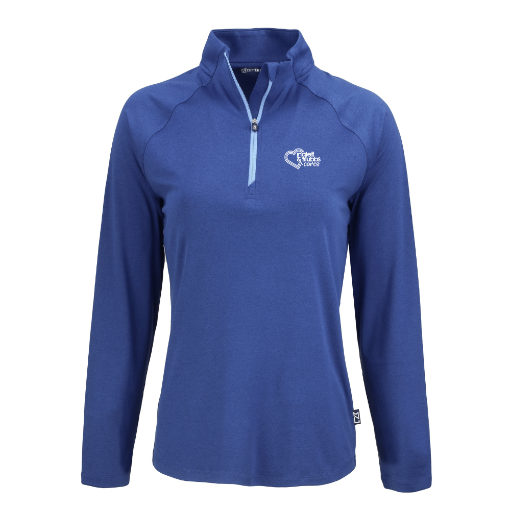 I&S Cares Cutter & Buck Coastline Ladies 1/4 Zip