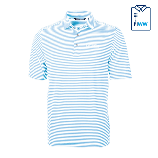 I&S Cutter & Buck Virtue Stripe Mens Polo - MWW