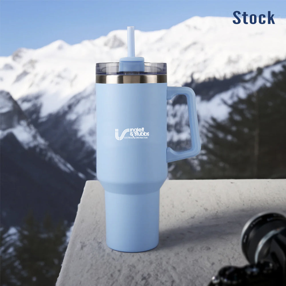 Light Blue Inglett & Stubbs 40 Oz Tumbler