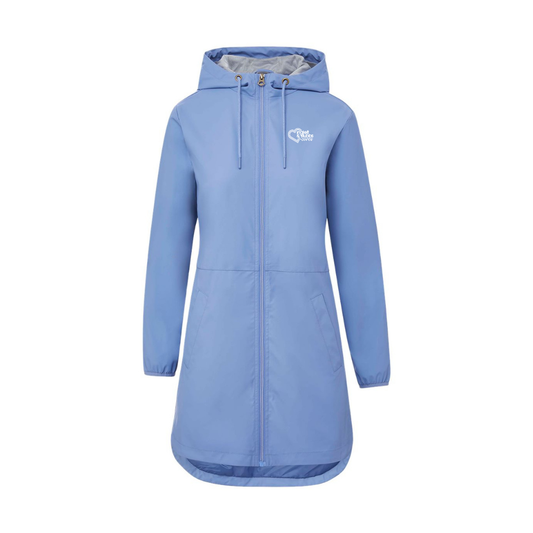 I&S Cares Women's Vintage Hooded Rain Jacket