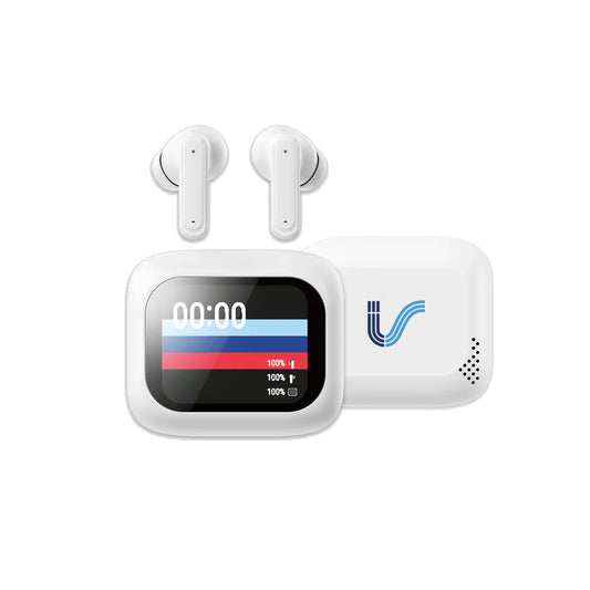Swoosh Bluetooth Earbuds with Digital Display
