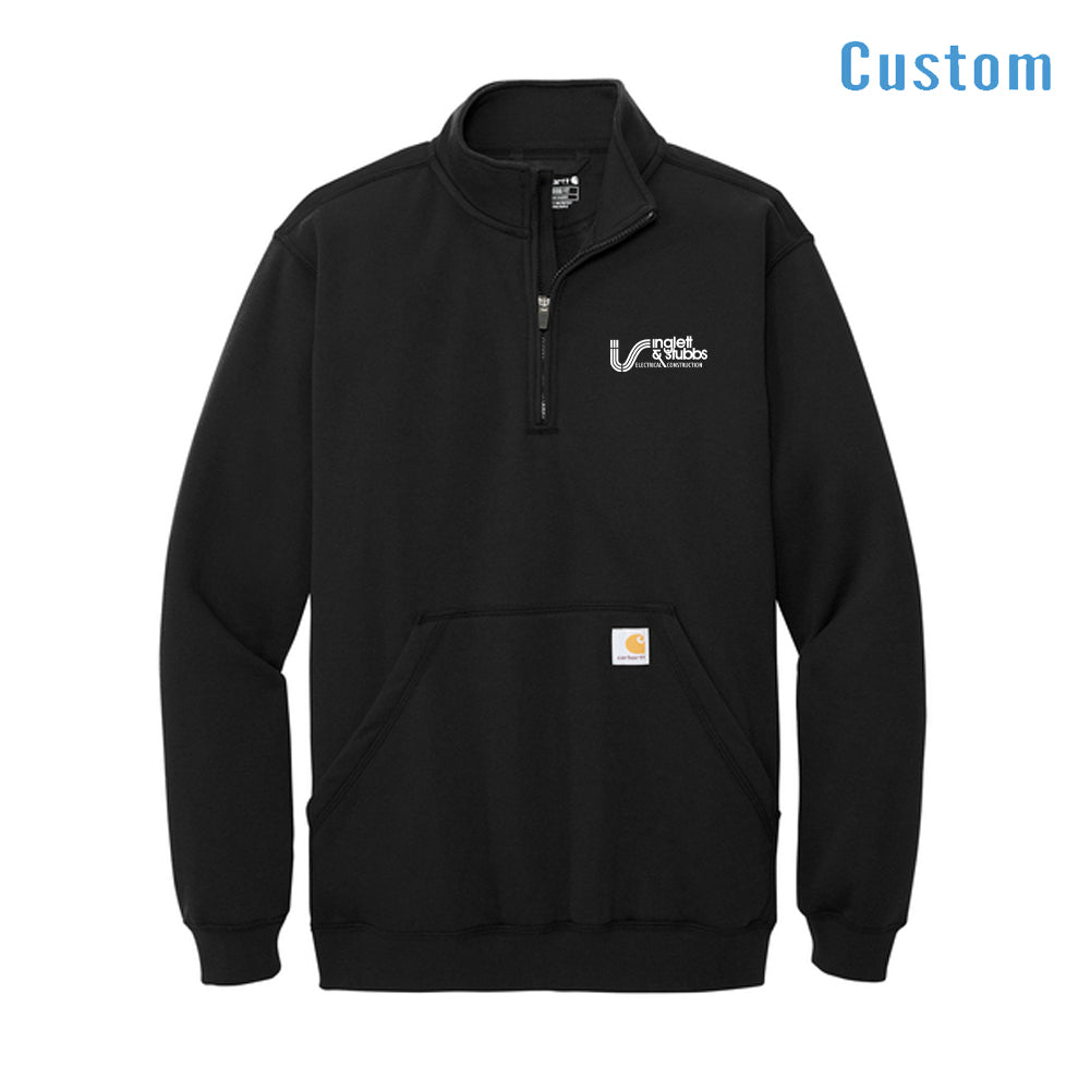 Carhartt® Midweight 1/4-Zip Mock Neck Sweatshirt