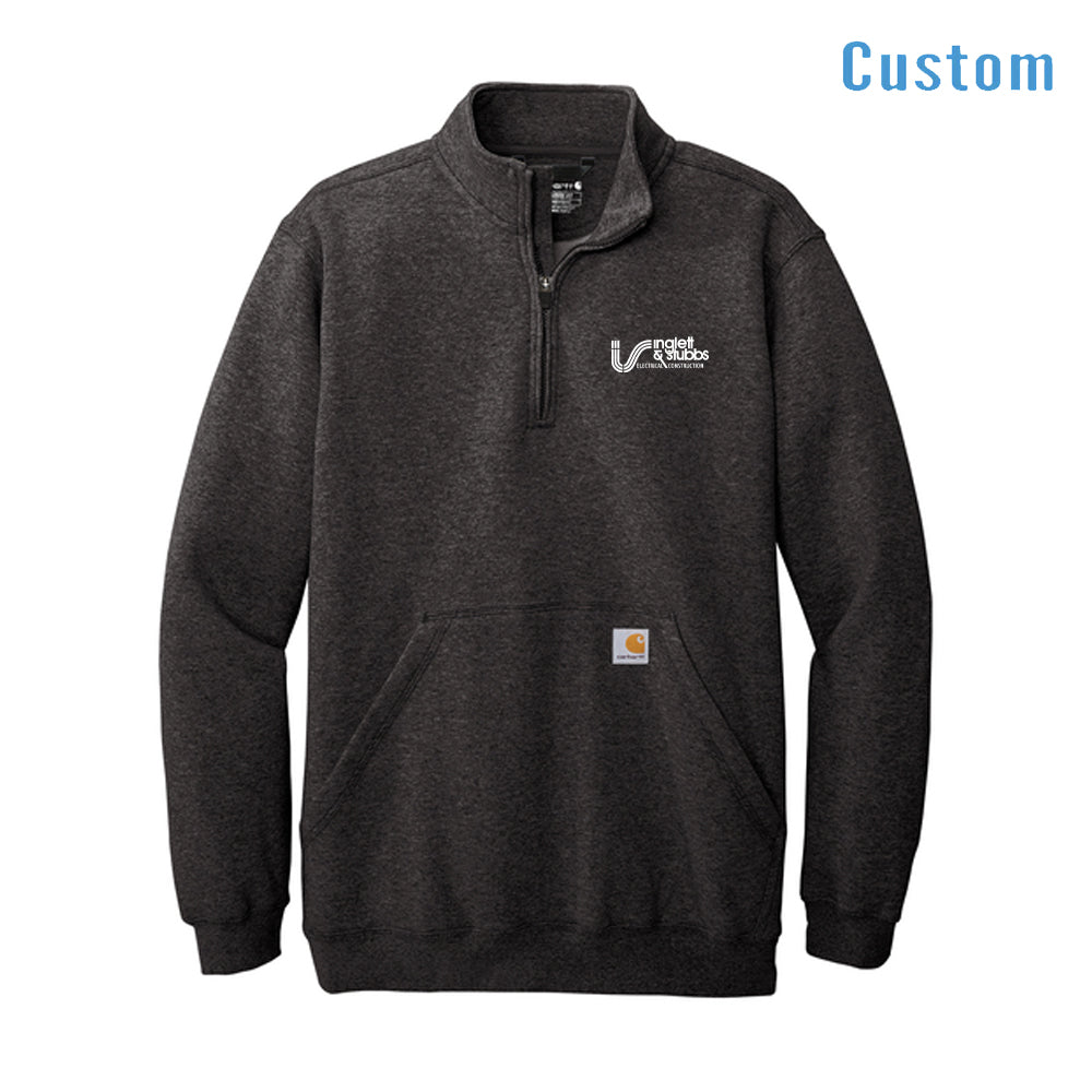 Carhartt® Midweight 1/4-Zip Mock Neck Sweatshirt