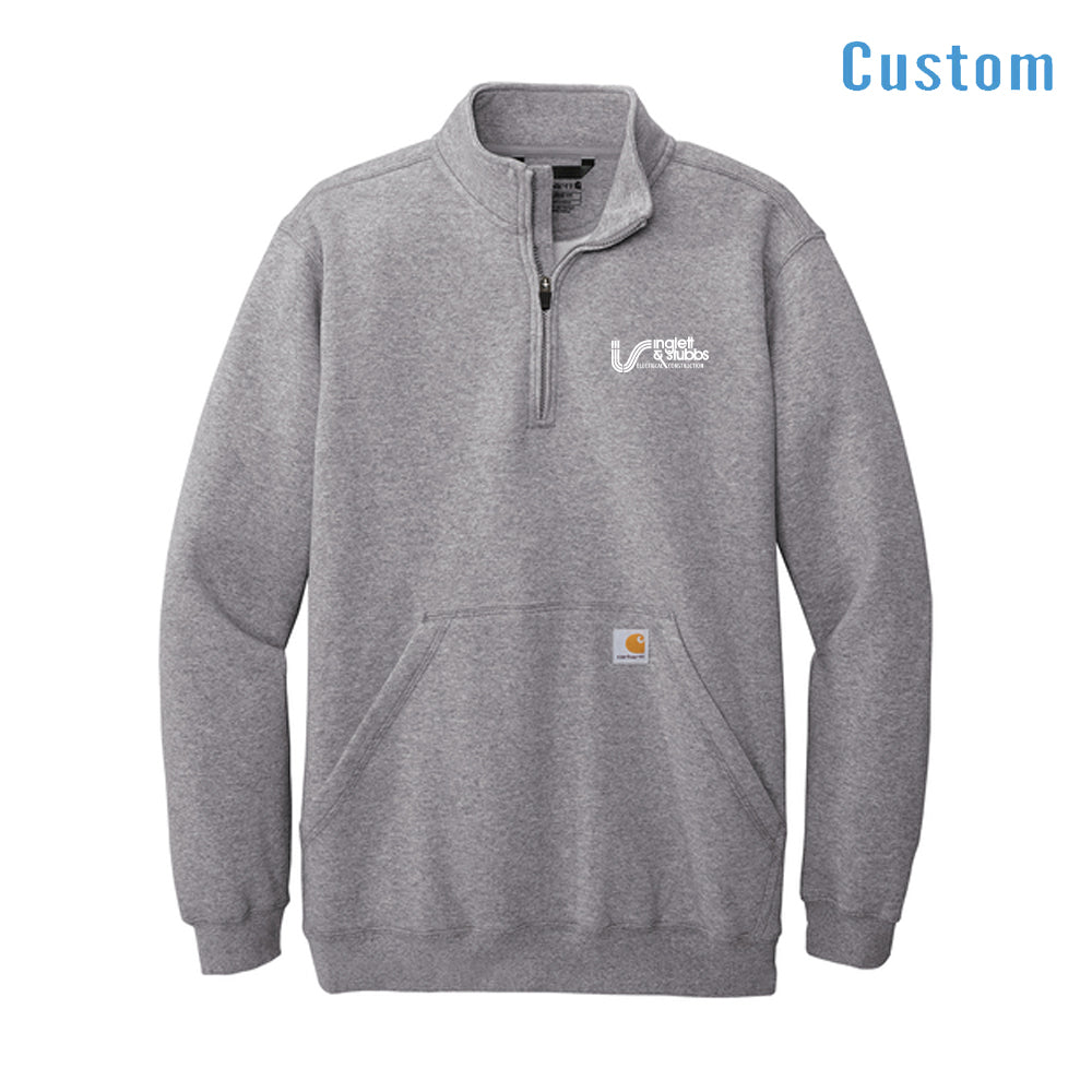 Carhartt® Midweight 1/4-Zip Mock Neck Sweatshirt