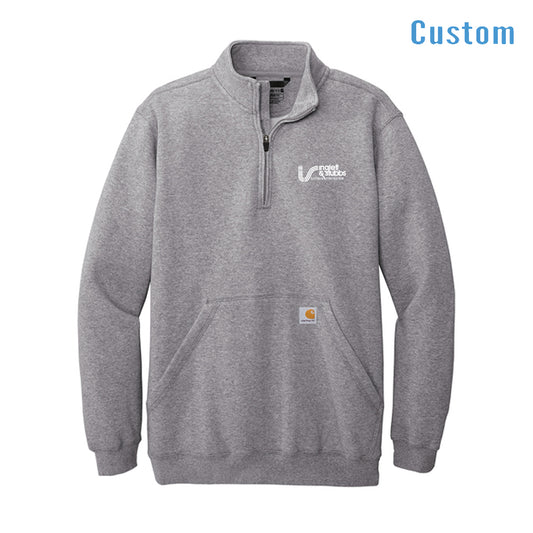 Carhartt® Midweight 1/4-Zip Mock Neck Sweatshirt