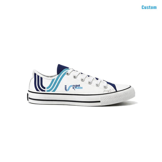 Inglett & Stubbs Canvas Swoosh Sneakers