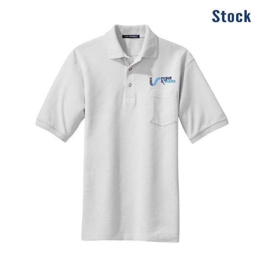 Cotton Pique Polo with Pocket-WWA