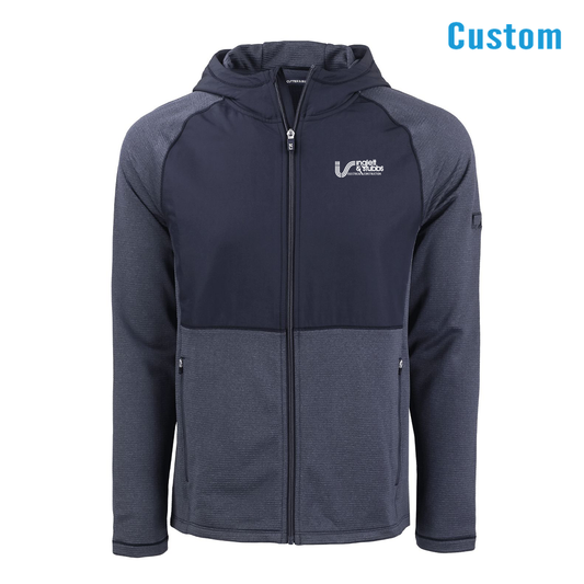 Inglett & Stubbs Cutter & Buck Fleece Recycled Mens Hybrid Jacket