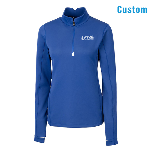 I&S Cutter & Buck Stretch Eco Quarter Zip womens Pullover
