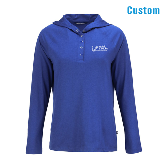 Inglett Cutter & Buck Women's Coastline Hooded Shirt