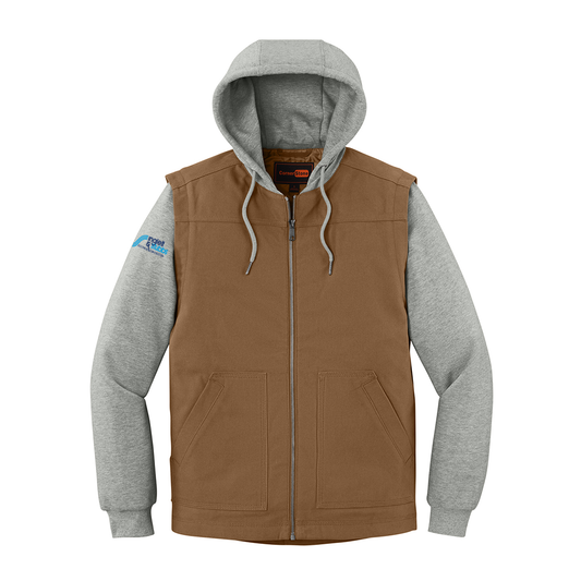 I&S Epic Duck Fleece Full-Zip Hooded Jacket